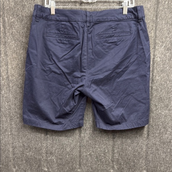J. Crew Blue Flat Front Shorts Classic Style - Picture 3 of 4